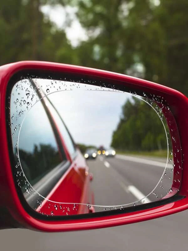 Rainproof film car rear view mirror