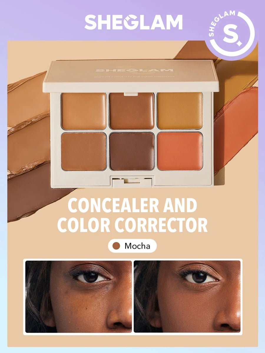 SHEGLAM Multi-Fix Concealer and Color Corrector-Mocha