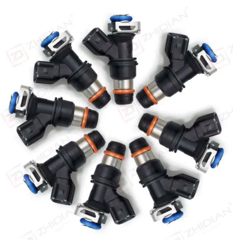 8X Fuel Injector ACDelco 12580681 For 04-10 Chevy GMC 4.8 5.3 6.0 6.2 217-1621